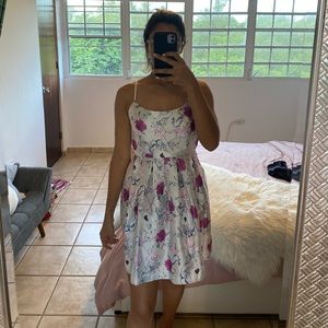 A-line pretty in pink dress